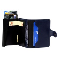 STARK, wallet with rfid protection, blue