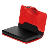 STARK, wallet with rfid protection, red