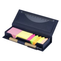 DECK, note set, blue