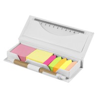 DECK, note set, white