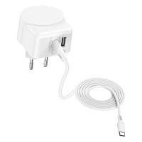 EU USB CHARGER AC 45PD, wall charger 45w, white