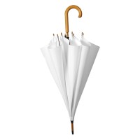 CLASSIC, umbrella with automatic opening, white