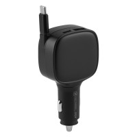 HAMILTON, car charger for mobile devices, 84w, black