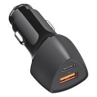 VETTEL, car charger for mobile devices, 51w, black