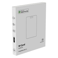 W CARD, find my card, white