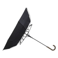 BAVARIA, windproof umbrella with automatic opening, black
