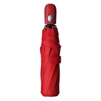 STRATO,  foldable windproof umbrella with auto open/close function, red
