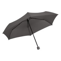 CAMPOS PLUS, foldable umbrella, manual opening, gray