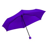 CAMPOS PLUS, foldable umbrella, manual opening, purple