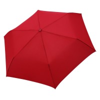 CAMPOS PLUS, foldable umbrella, manual opening, red