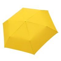 CAMPOS PLUS, foldable umbrella, manual opening, yellow