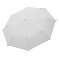 SUPER MINI, foldable umbrella, manual opening, white