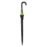 BLACK LINE, umbrella with automatic opening, kiwi