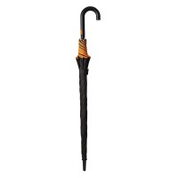 BLACK LINE, umbrella with automatic opening, orange