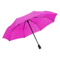 FIORE,  foldable windproof umbrella with auto open/close function, fuchsia