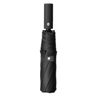 ALLEGRO,  foldable windproof umbrella with auto open/close function, black
