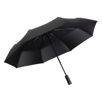 ALLEGRO,  foldable windproof umbrella with auto open/close function, black