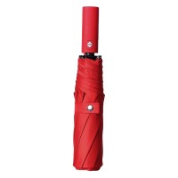 ALLEGRO,  foldable windproof umbrella with auto open/close function, red
