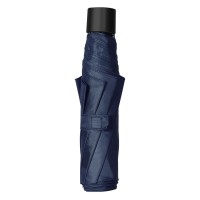 SUPER MINI BLACK, foldable umbrella, manual opening, blue
