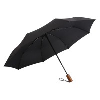STANFORD,  foldable windproof umbrella with auto open/close function, black