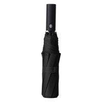VERTIGO,  foldable windproof umbrella with auto open/close function, black