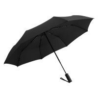 VERTIGO,  foldable windproof umbrella with auto open/close function, black