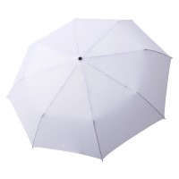 VERTIGO,  foldable windproof umbrella with auto open/close function, white