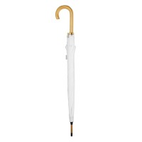 CLASSIC NATURE, umbrella with automatic opening, white