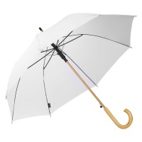 CLASSIC NATURE, umbrella with automatic opening, white