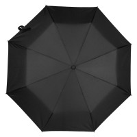 APOLLO,  foldable windproof umbrella with auto open/close function, black