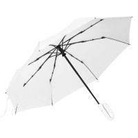 APOLLO,  foldable windproof umbrella with auto open/close function, white