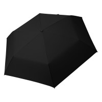 CALYPSO, foldable windproof umbrella with auto open/close and safety close function, black