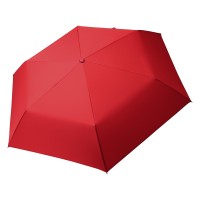 CALYPSO, foldable windproof umbrella with auto open/close and safety close function, red