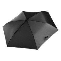 BREEZER, umbrella with manual opening, black