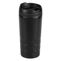 DIAMOND, travel mug, 300 ml, black