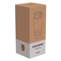 DIAMOND, travel mug, 300 ml, copper