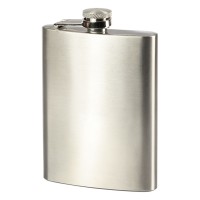 BRANDY 8, flask, 230 ml, silver