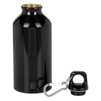 CAMPUS, water bottle, 400 ml, black