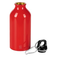 CAMPUS, water bottle, 400 ml, red