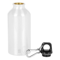 CAMPUS, water bottle, 400 ml, white