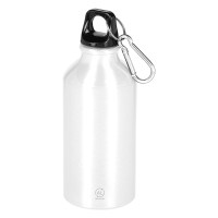 CAMPUS, water bottle, 400 ml, white