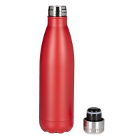 FLUID, vacuum insulated bottle, 500 ml, red