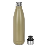 FLUID, vacuum insulated bottle, 500 ml, olive