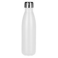 FLUID, vacuum insulated bottle, 500 ml, white