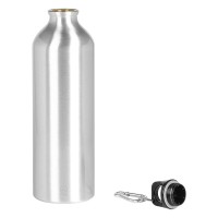 CAMPUS MAXI, water bottle, 750 ml, silver