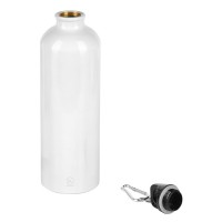CAMPUS MAXI, water bottle, 750 ml, white
