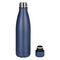 FLUID LUX, vacuum insulated bottle, 500 ml, blue