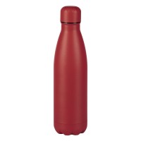 FLUID LUX, vacuum insulated bottle, 500 ml, red
