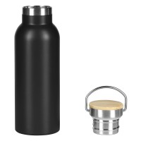 CALDO, vacuum insulated bottle, 500 ml, black
