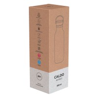 CALDO, vacuum insulated bottle, 500 ml, dark gray
